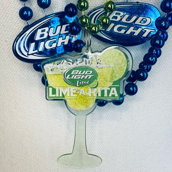 Bud Light Beer Bead Necklace Lot of 4 Collectible - Picture 4 of 5